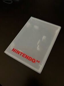 Original Nintendo 64 Authentic Plastic Game Cartridge Storage Case Branded