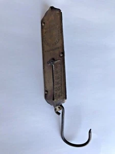 Vintage Frary's Improved Spring Balance Scale Brass Decor Weights Collectible - Picture 1 of 2