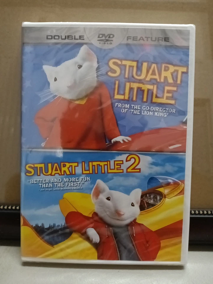 NEW!! Stuart Little Double Feature WS DVD - SEALED with FREE SHIPPING  L43 Foto 1 de 1