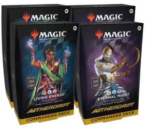 Mazo Magic The Gathering Aetherdrift Commander ESTUCHE SELLADO - Imagen 1 de 1