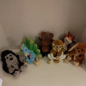 Coca Cola International Plushies 1999 Set Of 6 With Tags - Picture 1 of 8