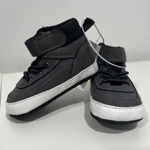 Children’s Place Baby Infant Size 0-3 months High-top Sneakers Shoes NEW - Picture 1 of 6