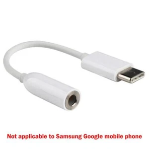 Adaptateur USB-C Type C vers prise audio auxiliaire 3,5 mm pour casqu=`~ - Zdjęcie 1 z 11