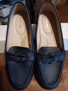 Lands End women’s comfort penny loafers size 8 1/2 B - Picture 1 of 13
