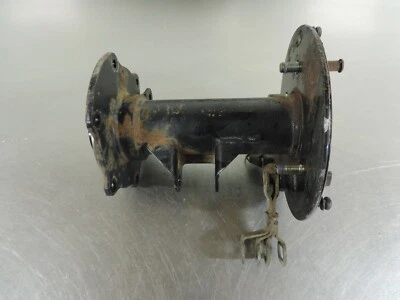 Yamaha Champ 100 Moto 1990 4 eje trasero portador carcasa panel de freno placa de respaldo Foto 1 de 4