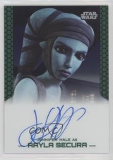 2015 Topps Star Wars Chrome Perspectives: Jedi vs Sith Jennifer Hale as Auto 5sf