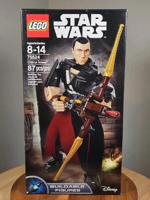 LEGO Star Wars CHIRRUT IMWE #75524 USED COMPLETE w/Manual & Box - Image 1 of 4