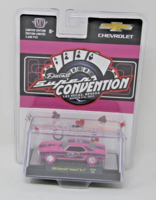M2 Machines 1:64 Supercon 2023 Exclusive 1969 Chevrolet Camaro Finale Car DCS01 - Image 1 of 4