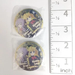 A74347 Seraph of the End / Owari no Seraph Can insignia Shinoa Hīragi Mitsuba Sangu - Imagen 1 de 4