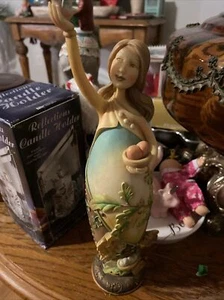 BLOOMING WILD 2004 ENESCO BY KAREN HAHN "Daughter" FIGURINE - 11 1/4" TALL-EUC - Picture 1 of 2