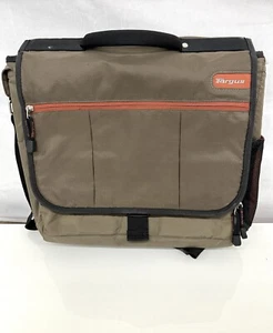 TARGUS Laptop Olive Bag Classic Messenger Top Load Laptop Carrying Case 15” - Picture 1 of 8