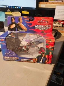 BICICLETA JOYRIDE ORANGE COUNTY CHOPPERS SERIE AMERICAN CHOPPER 1:18 BLACK WIDOW - Imagen 1 de 8