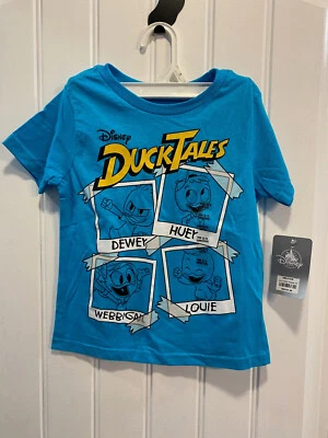 Disney Duck Tales Boys Tee Shirt T Shirt XXS 2/3  NWT  Disney Store - Image 1 of 4