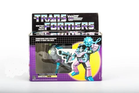 Transformers G1 Sharkticon Gnaw reissue brand new MISB Gift Cover