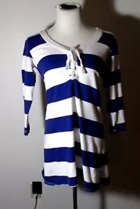 Tommy Bahama Oberteil blau weiß 3/4 Arm Größe XS - Bild 1 von 6