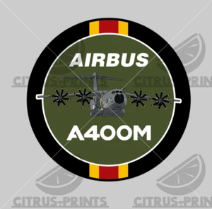 AIRBUS A400M Military Aircraft Sticker Indoor/Outdoor Alt 3 Spanish Air Force - Picture 1 of 1
