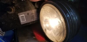 Vintage Off Road Utility Work 6" Chrome Halogen Light Clear Lens - Picture 1 of 21