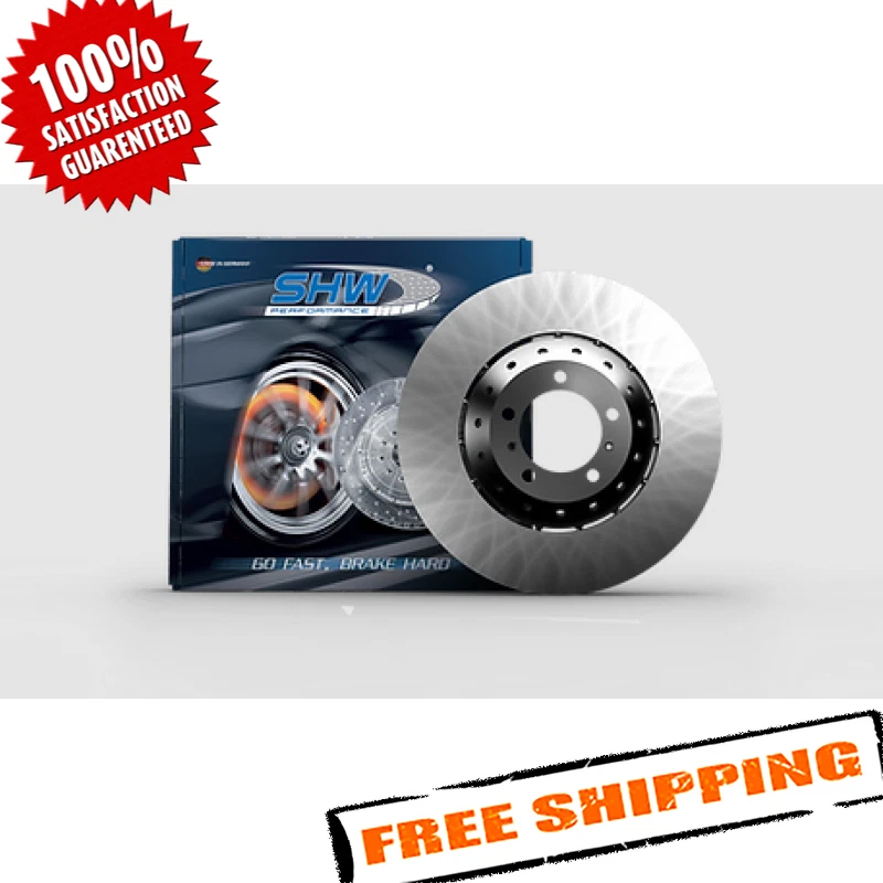 SHW TFL42103 Left Front Smooth Brake Rotor for 98-00 Mercedes-Benz C43 AMG 4.3L — 第 1/2 张图片