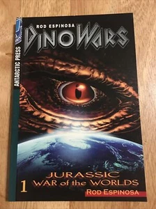 DinoWars volume 1 Jurassic War of the Worlds by Rod Espinosa 2007 AC Manga - Imagen 1 de 2