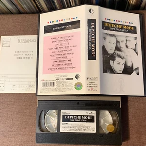 DEPECHE MODE Some Great Videos JAPAN VHS VIDEO TAPE BVVP-97 w/ PS 1993 reissue - Picture 1 of 8