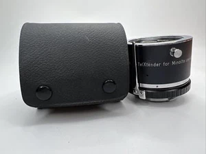 Spiratone Plura-Coat Auto 3x telxtender lens for Minolta with case - Picture 1 of 7