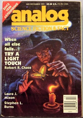Analog Science Fiction and Fact Mid-December 1991 Very Good+ - Image 1 of 3