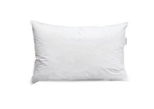 White Duck Down & Feather Pillow -2 Pack Pillows with Soft-Medium Support for... - Picture 1 of 8