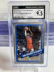 2023-24 Panini Prizm Monopoly - Shai Gilgeous-Alexander #S7 - CGC 9.5 / New Slab - Picture 1 of 3
