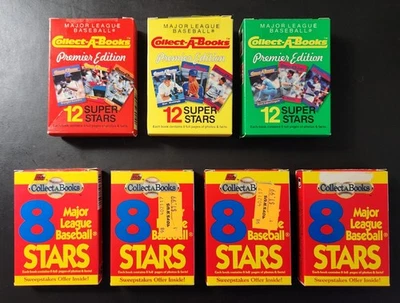 1990 MLB Collect-a-Books Premier Edition Series plus 4 boxes of 1991 series - Image 1 of 4