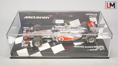 1:43 Minichamps Vodafone McLaren Mercedes MP4-26 F1 #4 Button 2011 // X_362 - Bild 1 von 2