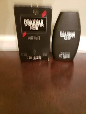 GUY LAROCHE COSMAIR DRAKKAR NOIR 1,7 OZ. Eau De Toilette SPLASH Vintage 50 ml Foto 1 de 4