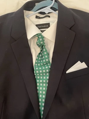 Corbata verde Breuer Foto 1 de 3