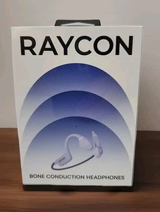 NEW Raycon Bone Conduction Headphones Open Ear Bluetooth Earbuds w/Mic - Purple - Picture 1 of 6