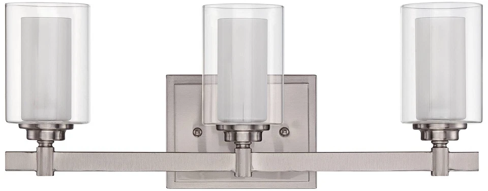 Luz de baño de níquel pulido Craftmade Celeste de 19 1/2" de ancho Foto 1 de 1