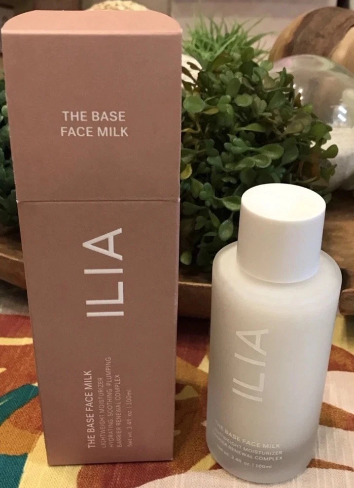 ILIA The Base Face Milk Essence Lightweight Moisturizer Hyaluronic Acid 3.4 OZ