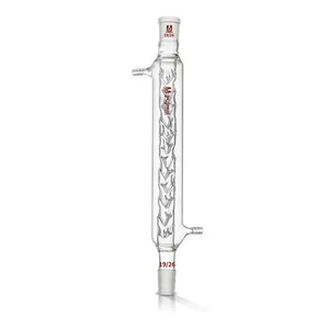 Lab Supply: 200mm-600mm Glass Barbed Distillation Column, Dual Layers gb - Picture 1 of 11