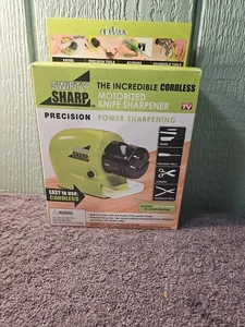 Swifty Sharp Brand New As Seen On Tv Knife Tools Blade Sharpener Cordless - Picture 1 of 10