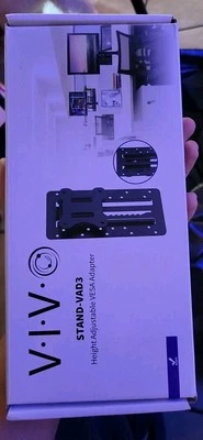 VIVO Height Adjustable VESA Adapter Accessory Bracket Kit for Individual Monitor - Image 1 of 2