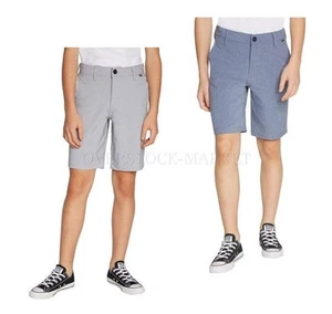 NEW! BOY'S HURLEY ADJUSTABLE ELASTIC WAIST HYBRID SHORT! 4 WAY STRETCH! VARIETY - Picture 1 of 4