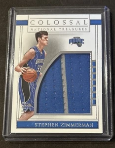 2016-17 National Treasures Colossal Rookie Materials Stephen Zimmerman #29/60 - Picture 1 of 2