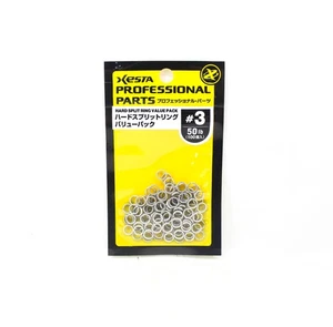 Xesta Hard Split Rings Value Pack Yellow Package Size 3, 100 pieces (7265) - Picture 1 of 5