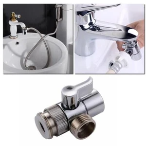 3 -Wege -Waschbecken -Tap -Mixer -Wasserhahn -Diverter -Ventil für Bad F8M9 - Picture 1 of 11