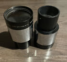 2 Vintage Bausch & Lomb Projector Lens Series II Cinephor EF 5.75in 146.1mm
