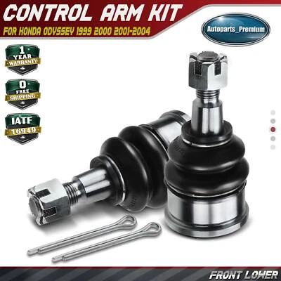 2x Front Lower Ball Joints for Honda Odyssey 1999 2000 2001 2002-2004 V6 3.5L - Image 1 of 4