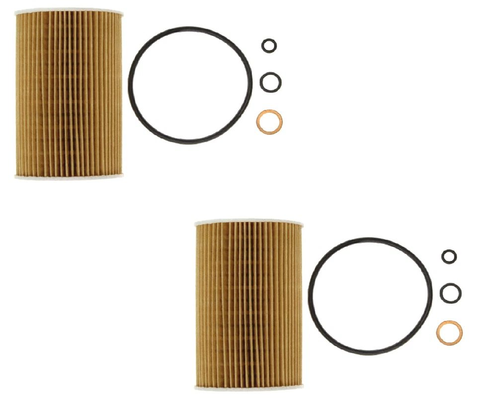 Kit de filtro de aceite de motor de 2 equipos originales para BMW 1996-a-1999 Foto 1 de 1
