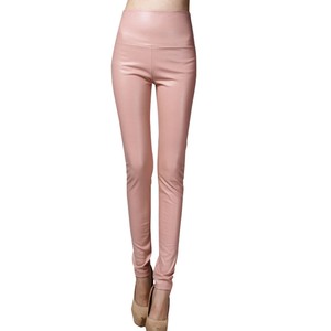 Pink Velvet Leggings for Women for sale 