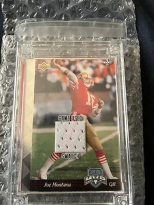 Joe Montana MVP Jersey Fusion Game Used Swatch - Bild 1 von 1