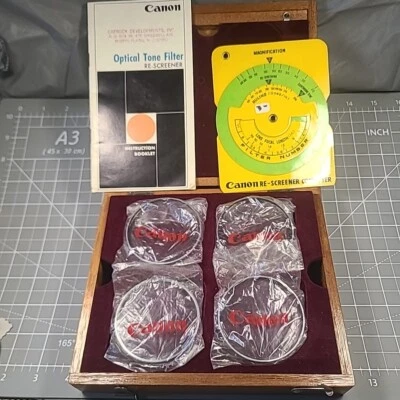 Canon Optical Tone Re-Screener Filter Kit Series VIII With 50-75mm Adapter - Image 1 of 4