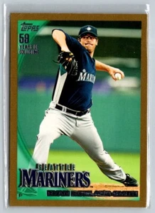 2010 TOPPS GOLD RYAN ROWLAND-SMITH 0378/2010 SEATTLE MARINERS #560 - Picture 1 of 2