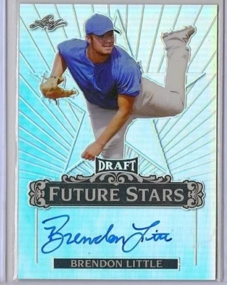 2017 Leaf Metal Draft Future Stars BRENDON LITTLE Autograph - Image 1 of 4